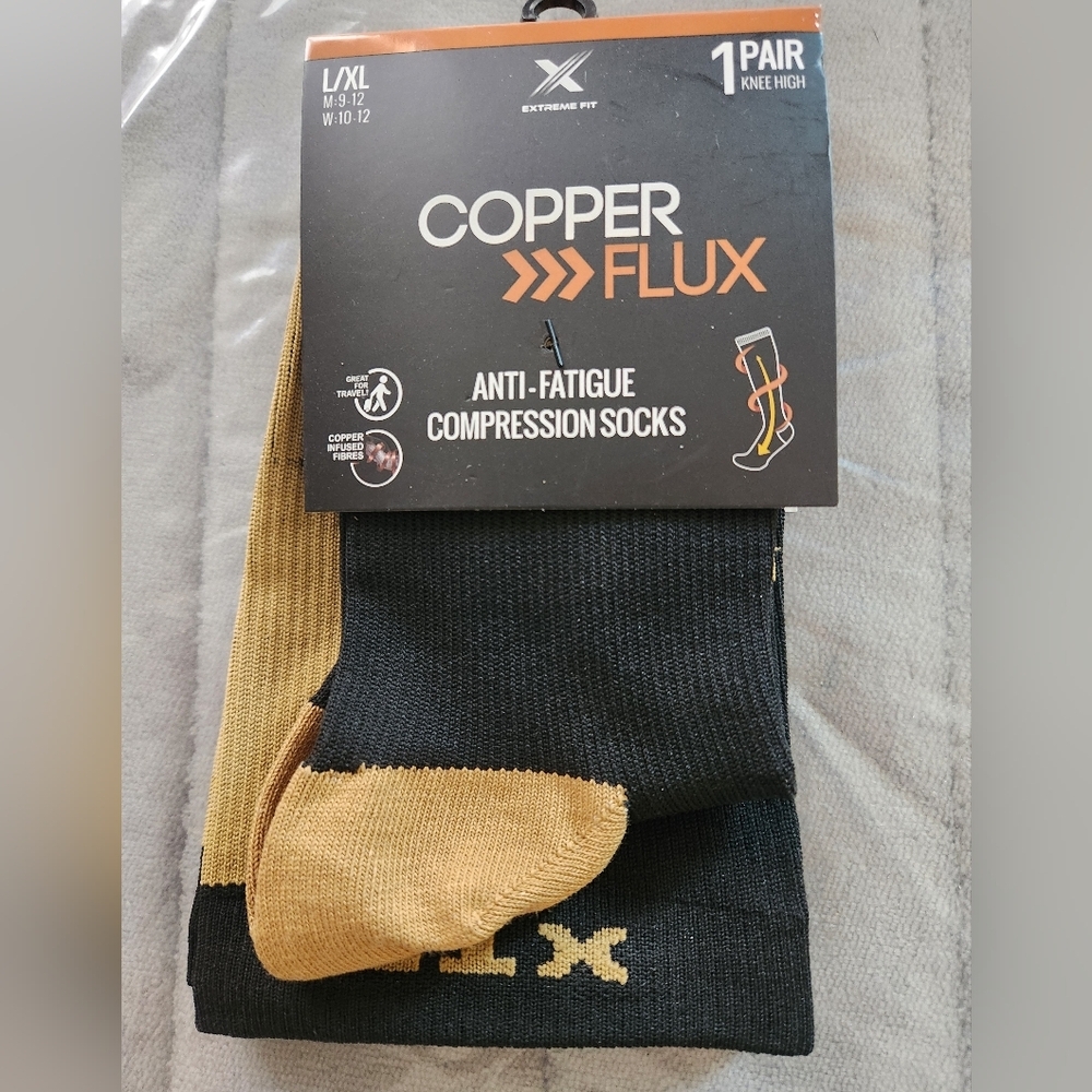 Copper Flux ANTI FATIGUE Compression SOCKS